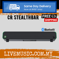 Mackie CR StealthBar Desktop PC Soundbar (CRStealthBar/CR-StealthBar)