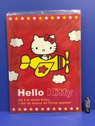 Sanrio Hello Kitty 2005年飛機造型 信封信紙組 連特大文件夾