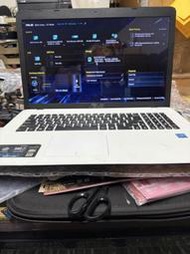 零件機ASUS華碩(NBC4勇)X751N 17吋Celeron N3450筆記型電腦.....第2台