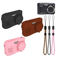 Easy Hood Case for Kodak PIXPRO FZ45, Soft Silicone Camera Case with Removable Lens Cover, Lightweig