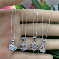 ( STARSILVER ONLINE SHOP ) Silver 92.5% Italy Silver Ladies Necklace
