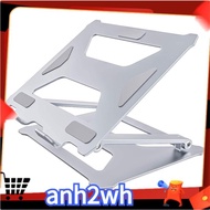 【A-NH】Laptop Stand for Desk, Aluminum Computer Stand - Adjustable Holder for Notebook with Heat-Vent - Ergonomic Laptop Riser