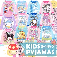 [SG SELLER LOCAL STOCK] + LITTLE MUSHROOMS + CHILDREN KIDS GIRLS TODDLERS CUDDLE ME CARTOON COTTON PYJAMAS SLEEPING WEAR HOME WEAR CASUAL WEAR | LITTLE TWIN STARS KIKI LALA MY MELODY KUROMI CINNAMOROLL UNICORN LITTLE MERMAID ARIEL SUPER MARIO ||