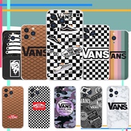 Samsung A8 A9 2018 A70 A71 A72 Transparent Soft Silicone TPU Casing phone Cases Cover 8K Fashion Vans