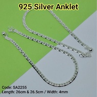 Pure Silver 925 Anklet