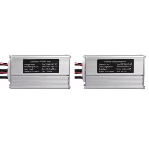 【BIG SALE】2X Electric Bikes Sine Wave Controller 48V 500W 18A Brushless Motor Controller For Bafang 