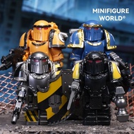 ตัวการ์ตูนประกอบ Warhammer 40k Space Marines MK3 Power Armor