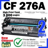 2x Compatible to H* CF276X 76X CF 276X CF276A Laserjet Pro M404 M428 M404dn M404dw M404n M428dw MFP 