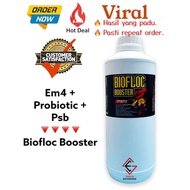 BIOFLOC Booster - Em4 + Psb + Probiotic -Aquaculture system(Lobster Air Tawar)(Betta)(Guppy)(Talapia