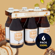 Chimay White Trappist Tripel - Pack of 6 x 330ml Bottles [Belgian Beer]