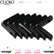 BACKSTR 20pcs Corner Connector, 2020 Series Black Interior Inside, Profile Slot with Screws L-Shape 