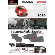 Proton New Saga 2016 - 2022 Magnetic Ninja Shades Sunshade (4pcs) Ninja Sun Shade