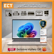 Asus VivoBook 14 A1407Q-ALY078WS Laptop (SD X X126100 2.97Ghz,16GB D5,1TB SSD PCIe,QUALCOMM,14" WUXG