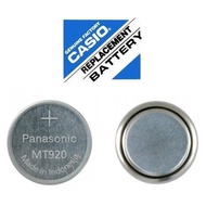 CASIO certified replacement battery - MT920 rechargeable solar lithium *Original