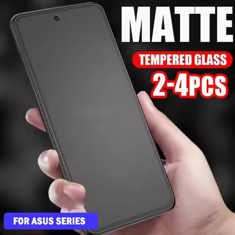 2-4Piece Anti-Fingerprint Matte Tempered Glass for Asus ROG Phone 9 FE 9 8 Pro Screen Protector for 