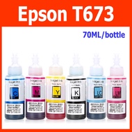 compatible Epson 673 ink Epson T6731,6732,6733,6734 ink compatible for Epson L805,L850, L800, L1800