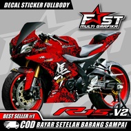 Sticker r15 v2 hayabusa decal sticker sttiping r15 v2 hayabusa sticker fullbody yamaha r15 v2 hayabu