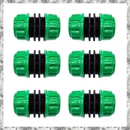 [I O J E] 6Pcs Hose Repair Connector Extender for Join 1/2 Inch Garden Hose Pipe Hose Joiner