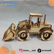 Laser Cutting Dozer Display