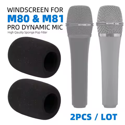 Wind Screen Dustproof Cover For Telefunken M80 M81 M 80 81 Microphone Windscreen Shield Mic Foam Win