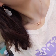 Cartier Love necklace outlet卡地亞Love雙環頸鏈