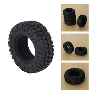 4PCS 48mm 1.0 Soft Tires Tyre for 1/24 RC Crawler Car SCX24 90081 AXI00002 Upgrade Parts