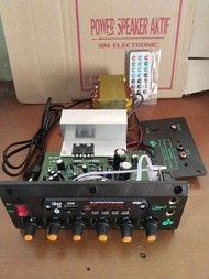 Kit power spiker aktif mono karaoke plus BT trafo 5 amper