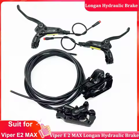 Original NAMI Burn E 2 Max Brake Logan 4 Piston Hydraulic Brake Lever/Hydraulic Caliper for NAMI BUR