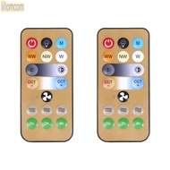 2pcs Set of Wireless Remotes for E27 Ceiling Fans and Lighting Solutions