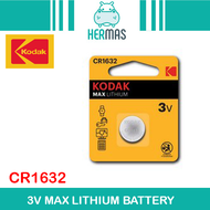 KODAK CR1632 3V MAX LITHIUM BATTERY