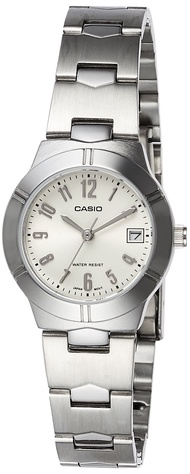 CASIO LTP-1241D-7A2 ENTICER Series ANALOG DRESS VINTAGE Collection Stainless Steel Case Band Water Resistance LADIES / WOMEN WATCH