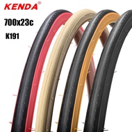 KENDA Road bike tire 700x23c Kenda tires 700c Ultra light 415g 700x23c bicycle tire red side yellow 