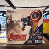 （黃埔聚寶坊B1b號舖 Sweetymagic 門市現貨）Bandai SHF Captain America (Tech-on Avengers)