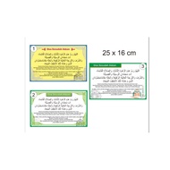 Prayer stickers after adzan