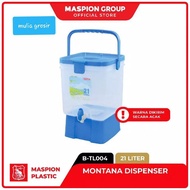 Dispenser Maspion Arizona Montana Drink Jar 21 Liter