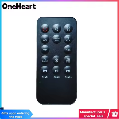 New Replacement Remote Control For Logitech Z607 RI0004 Z606 Surround Speaker System