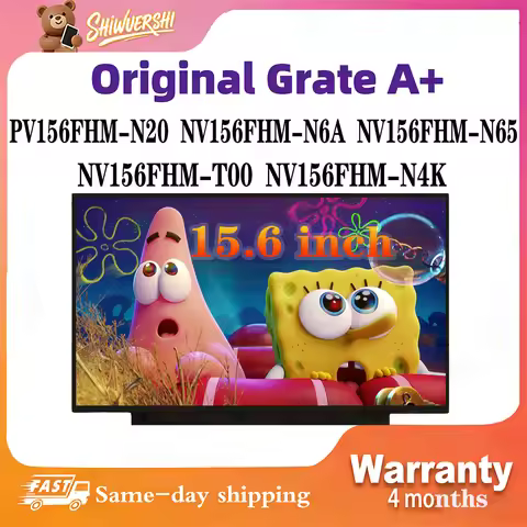Original New A+ 15.6 inch Laptop Lcd Slim Screen Panel PV156FHM N20 NV156FHM N6A NV156FHM N65 NV156F