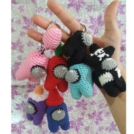 GANTUNGAN Among US knitted doll. among US amigurumi among US key chains