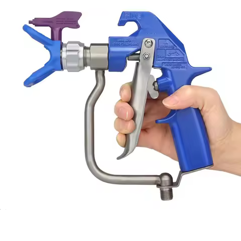 Aftermarket 4-Finger 1/4 "HD Texture 241705 Airless Spray Gun With Guard 5000PSI NEW is Suitable for