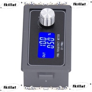 FKILA Frequency Generator, Adjustable Output LCD Display PWM Signal Generator, Stable DC 3.3V-30V Si