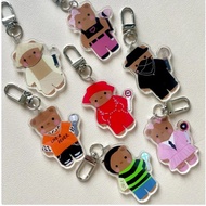 Kpop Fandom Bear Keychain