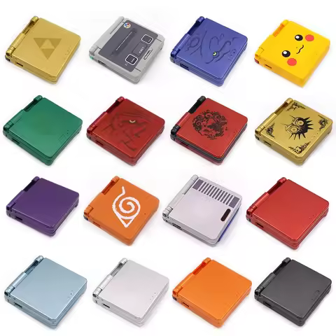 Colorful New Housing Shell For Gameboy Advance SP GBA SP Console Replacement Plastic Case