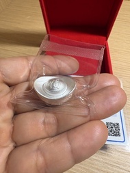 999純銀30g 銀元寶一個有證書高檔禮盒全新未拆封。