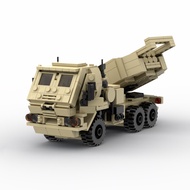 MOC-77901 Army Collection-M142 HIMARS High Mobility Firecracker Rocket System Building Block Toys