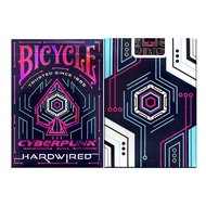 new Bicycle Cyberpunk Playing Cards Cybercity Deck Hardwired Cards Magic Tricks