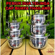Periuk Telinga Cap CCH buaya /Periuk masak sup /Periuk masak kari /Periuk Aluminium /Periuk masak na
