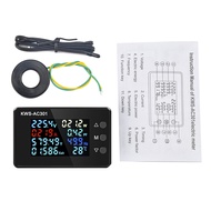 KWS-AC301 Wattmeter Power Meter โวลต์มิเตอร์ AC 50-300V เครื่องวิเคราะห์แรงดันไฟฟ้า LED AC ไฟฟ้าขนาด