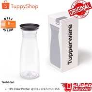 Clear Pitcher - Black tupperware