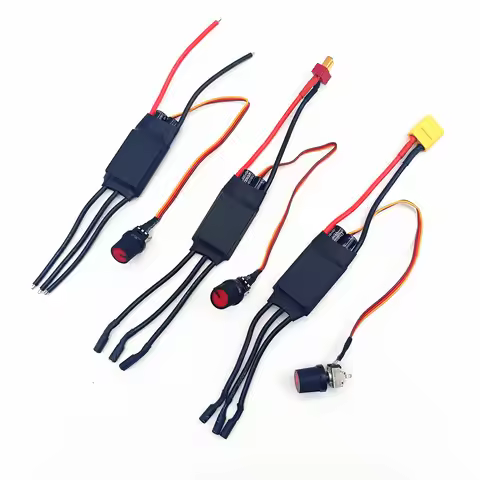 DC 7-24V 200W BLDC 3-Phase Brushless Motor Driver Hallless DC Motor Drive Board Speed Controller Mod