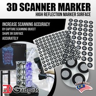 3D Scanner Marker Sticker Type High Reflection Sticker Marker Dot(Per Piece) / Magnetic High Reflect